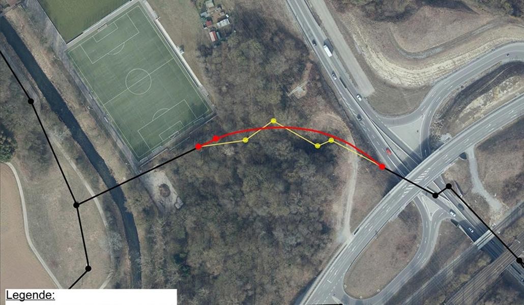 Bild 1: Lageplan Münsterklinge